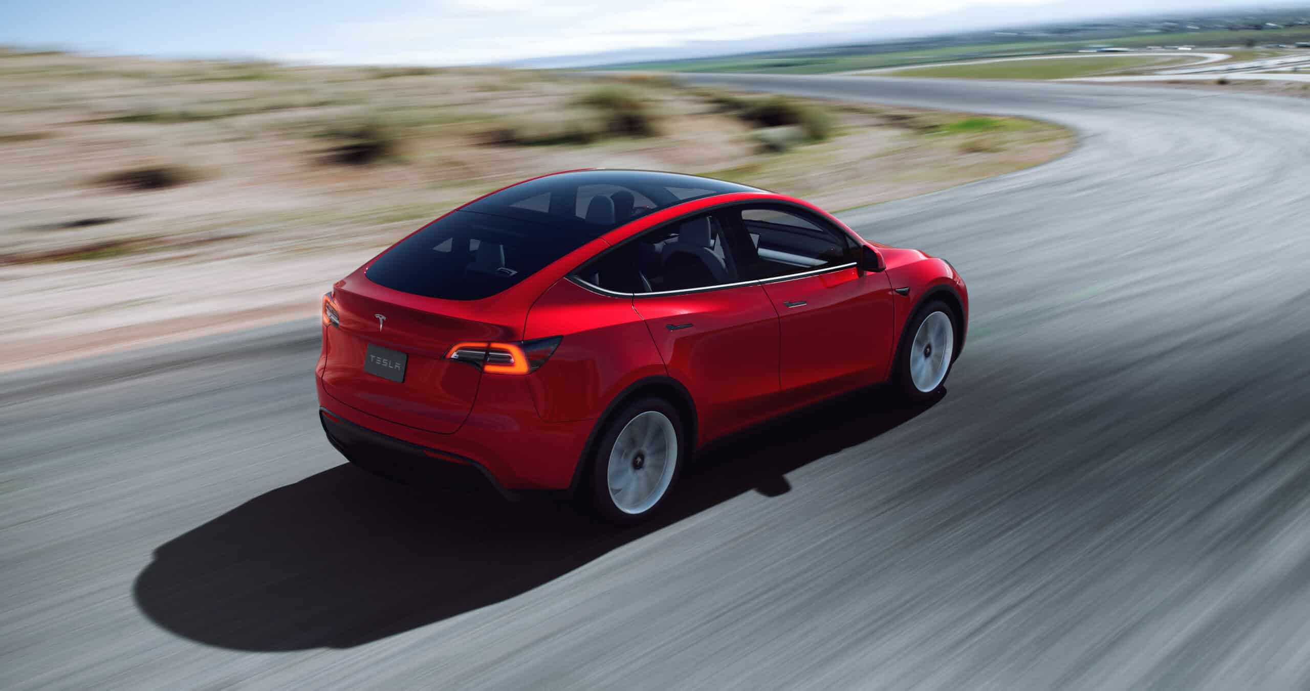 Tesla Model Y 2022 rot